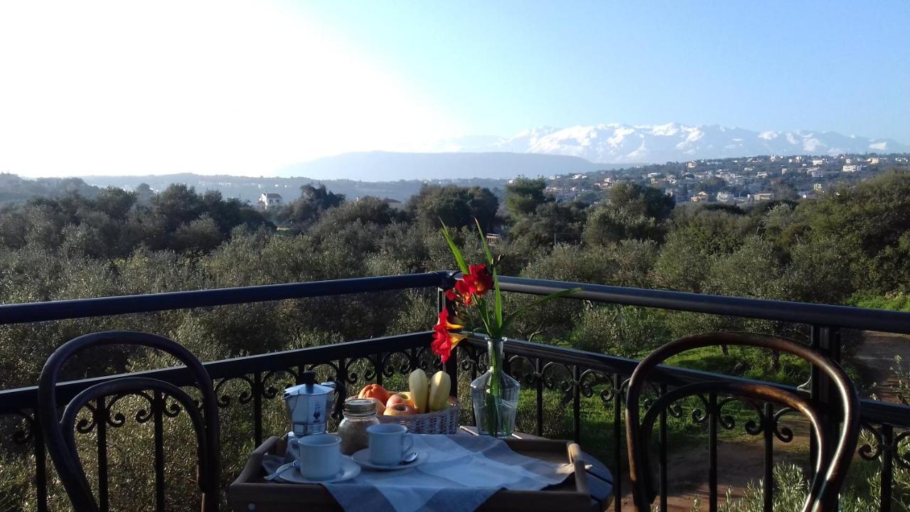 Manolo S Olive Farm, Apartment With Seaview ハニア エクステリア 写真