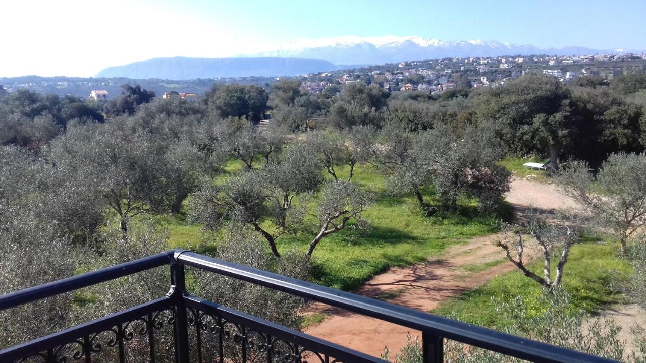 Manolo S Olive Farm, Apartment With Seaview ハニア エクステリア 写真